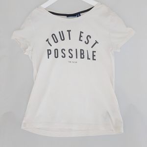 White Tom Tailor T-shirt